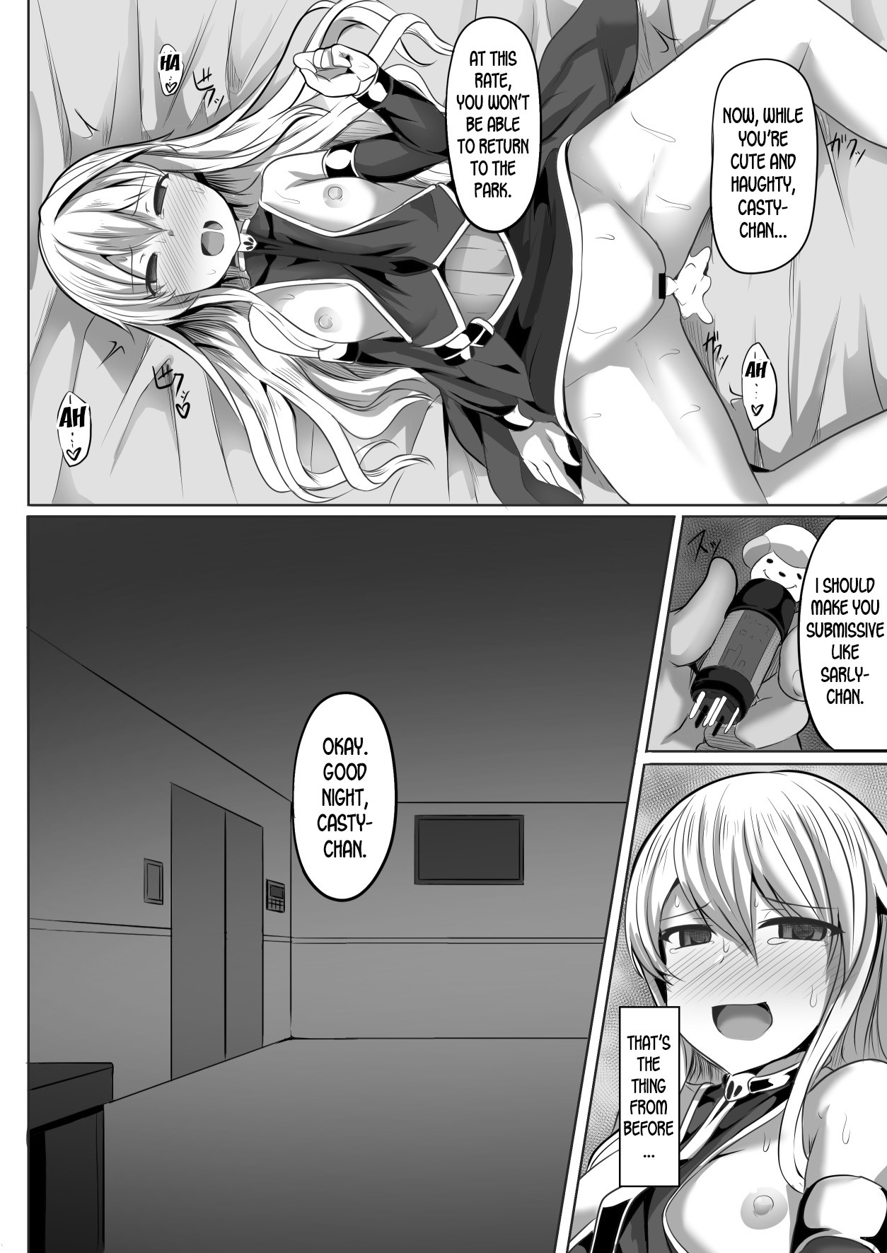 Hentai Manga Comic-Cass & Sarly Hypno-Read-17